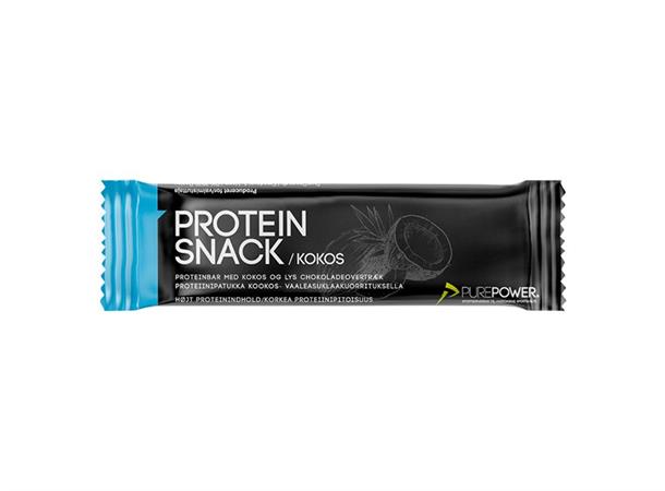 PurePower Protein bar Kokos/Sjokolade Velsmakende proteinibar, 40g 