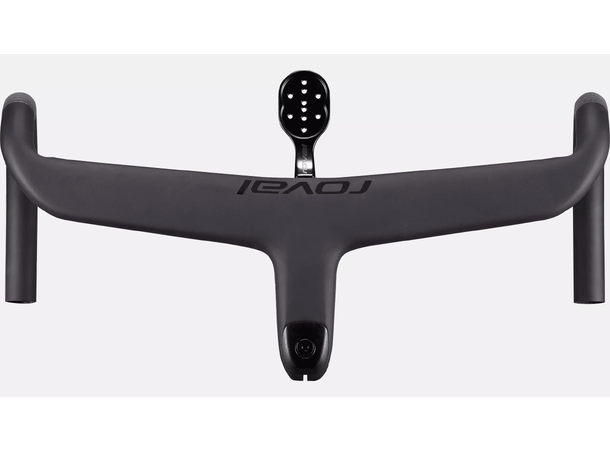 Roval Rapide Cockpit Sykkelstyre Carb/Blk 31.8X420/100mm 