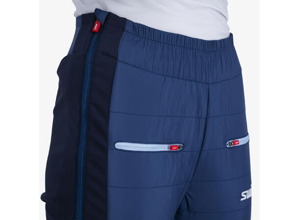 Swix Dame Bukse Horizon S Teknisk varm skibukse - Blue Bell 