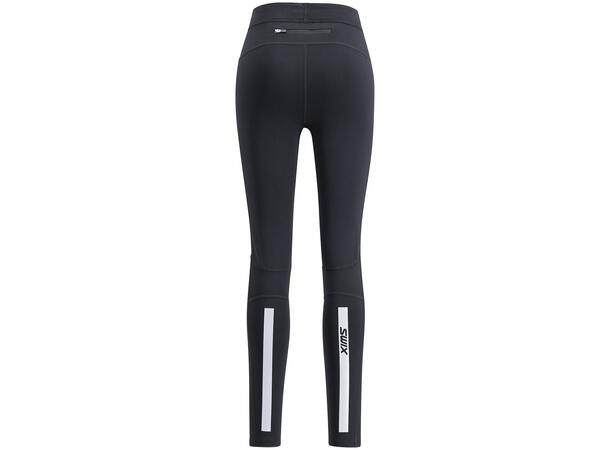 Swix Dame Tights Focus Warm M Isolerende tights til langrenn Black