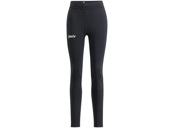 Swix Dame Tights Focus Warm M Isolerende tights til langrenn Black 