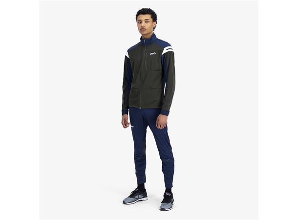 Swix Herre Dynamic Jakke L Skijakke i softshell - Dark Olive