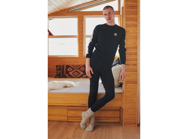 Swix Herre Legacy Merino Bodywear LS L Superundertøy i merinoull - Black 