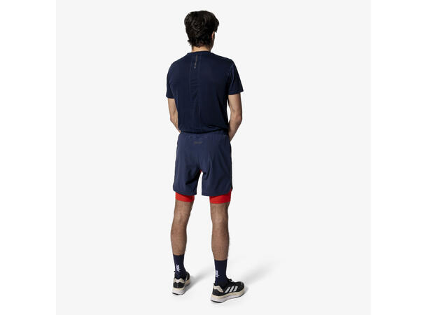Swix Herre Shorts Pace Hybrid S Lett hybrid løpeshorts Dark Navy 