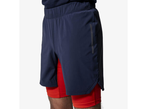 Swix Herre Shorts Pace Hybrid S Lett hybrid løpeshorts Dark Navy 
