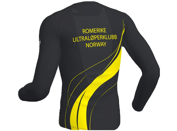 Trimtex Fast T-shirt LS Herre S Klubbtøy Romerike Ultraløperklubb 