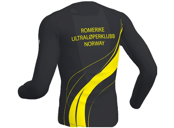 Trimtex Fast T-shirt LS Herre S Klubbtøy Romerike Ultraløperklubb 
