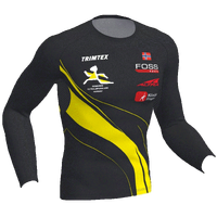Trimtex Fast T-shirt LS Herre S Klubbtøy Romerike Ultraløperklubb