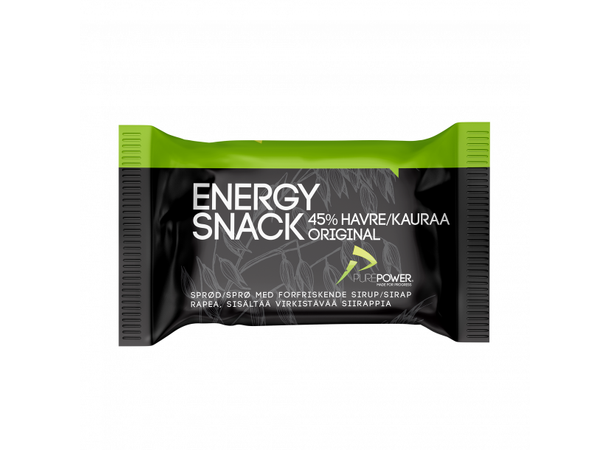 PurePower Energibar Wheat Original Velsmakende energibar, 60g 