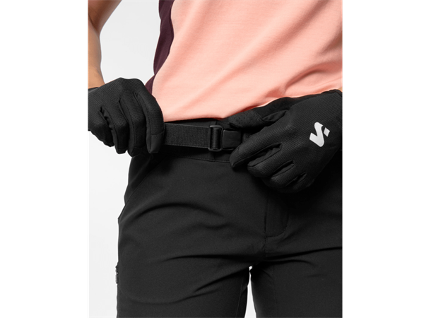 Sweet Dame Shorts Hunter Slashed M Lett og slitesterk sykkelshorts - Black 