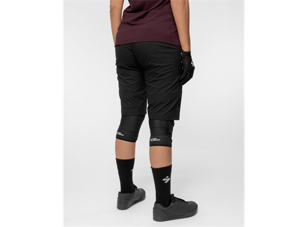 Sweet Dame Shorts Hunter Slashed M Lett og slitesterk sykkelshorts - Black 