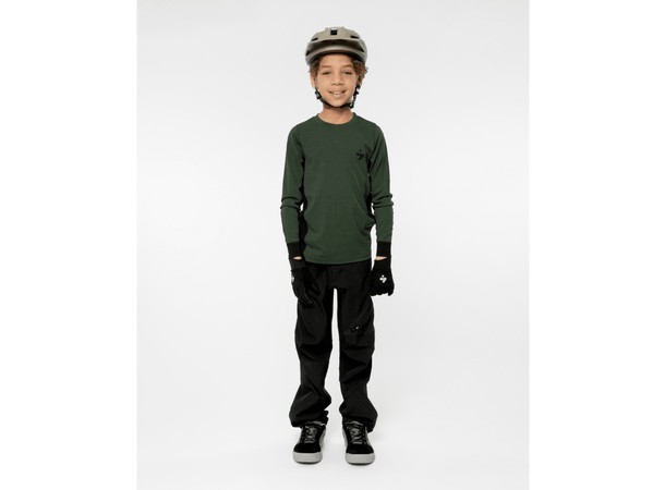 Sweet Junior Bukse Hunter 128 Lang sykkelbukse for barn - Black 