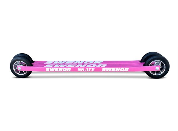Swenor Skate Long Rulleski Pink Edition Stabile og slitesterke