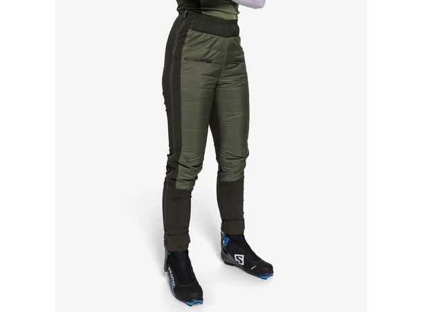 Swix Dame Bukse Horizon S Teknisk og varm skibukse Olive/Darkolive 