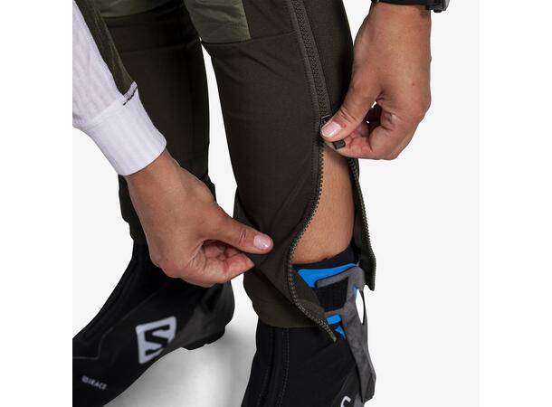 Swix Dame Bukse Horizon S Teknisk og varm skibukse Olive/Darkolive 