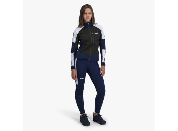 Swix Dame Dynamic Jakke XS Skijakke i softshell - Dark Olive 