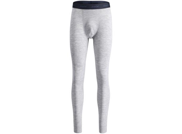 Swix Herre Bukse RaceX Merino L Teknisk ullbukse Light Grey / Dark Navy 