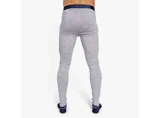 Swix Herre Bukse RaceX Merino L Teknisk ullbukse Light Grey / Dark Navy 