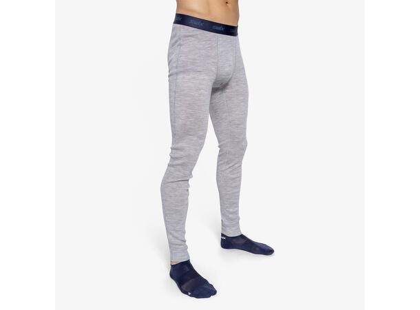 Swix Herre Bukse RaceX Merino L Teknisk ullbukse Light Grey / Dark Navy 