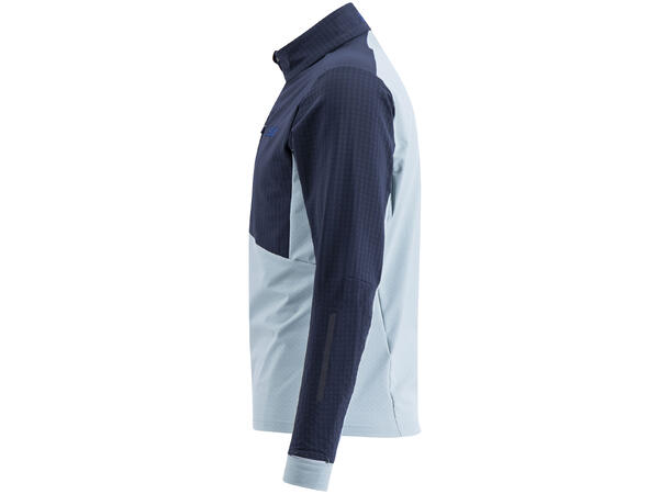 Swix Herre Jakke Pace Hybrid Midlayer L Mellomlags løpejakke til herre Dark navy 
