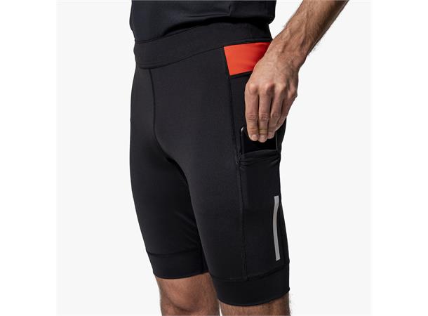 Swix Herre Kort Tights Roadline XL Kort tights til rulleski og løp Black 