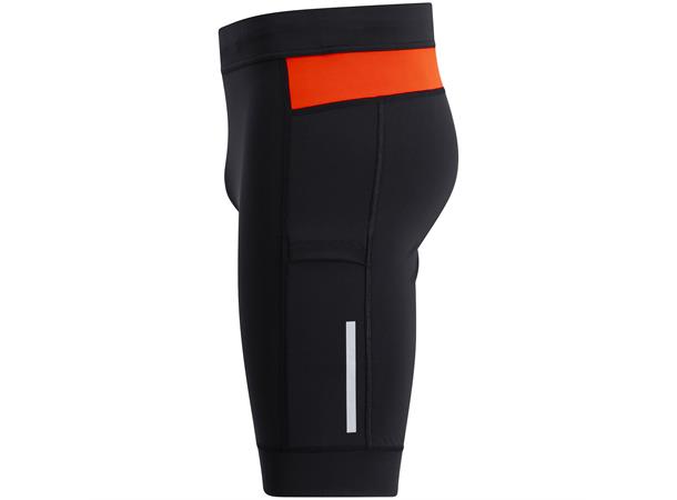 Swix Herre Kort Tights Roadline XL Kort tights til rulleski og løp Black 