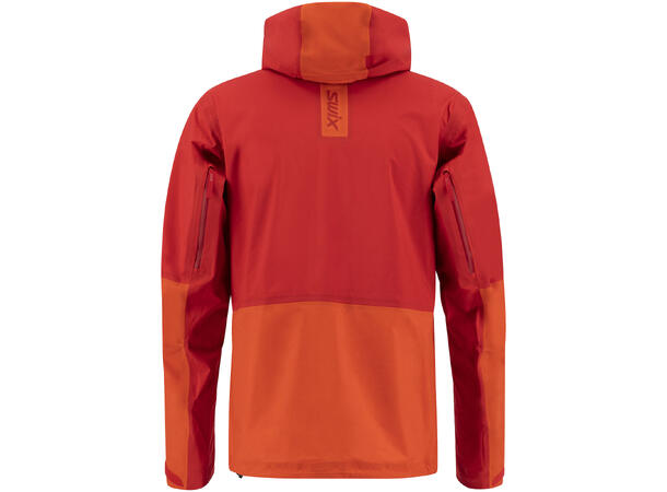 Swix Herre Surmount Shell Jakke XL Vind- og vanntett skalljakke - Swix Red 