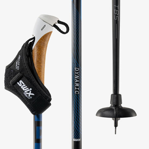 Swix Skistav Dynamic D2 Solid skistav til tur og lett trening