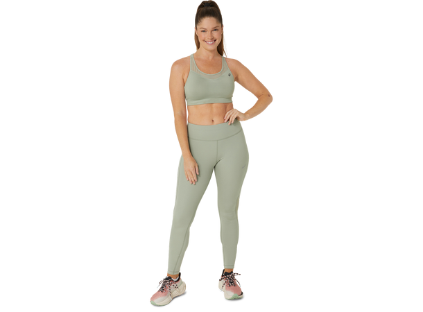 Asics Dame Tights Icon S Designet for et raskt tempo, OLGR/MAGR 