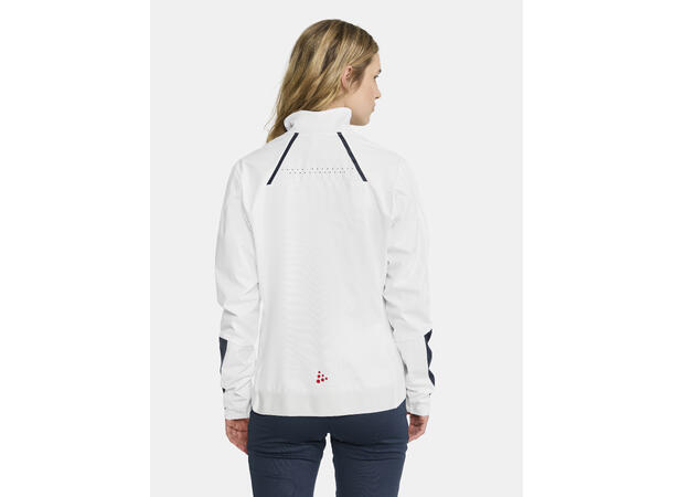 Craft Dame Jakke Pro Nordic Race M White/Blaze 