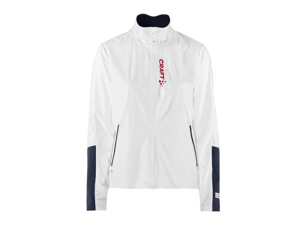 Craft Dame Jakke Pro Nordic Race M White/Blaze 