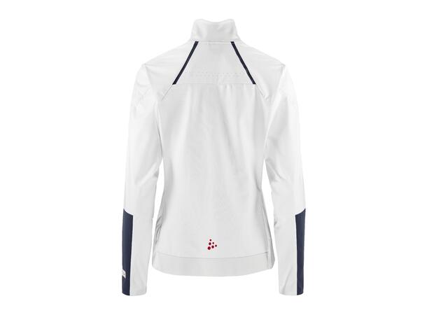 Craft Dame Jakke Pro Nordic Race M White/Blaze 
