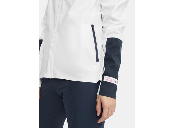 Craft Dame Jakke Pro Nordic Race M White/Blaze 