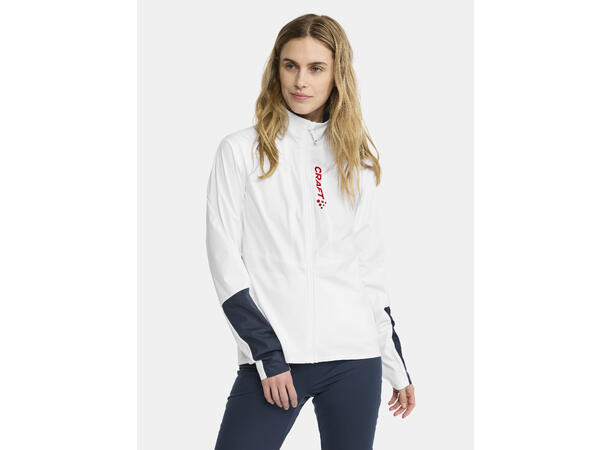 Craft Dame Jakke Pro Nordic Race M White/Blaze 
