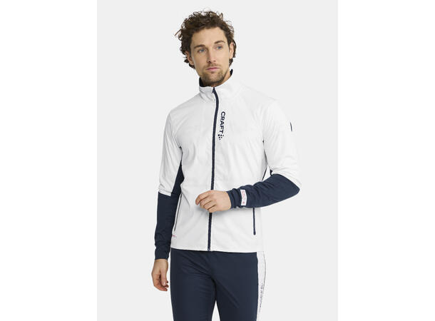 Craft Herre Jakke NOR Pro Nordic Race L White/Blaze