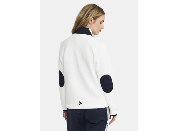 Craft Nor Explore Pile FleeceJakke D S Fleecejakke White / Blaze