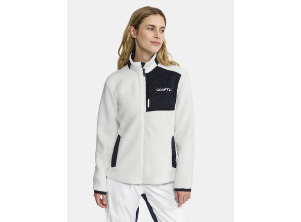 Craft Nor Explore Pile FleeceJakke D S Fleecejakke White / Blaze