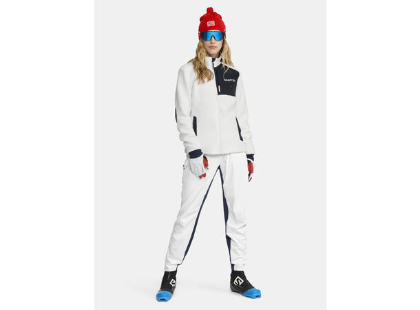 Craft Nor Explore Pile FleeceJakke D S Fleecejakke White / Blaze