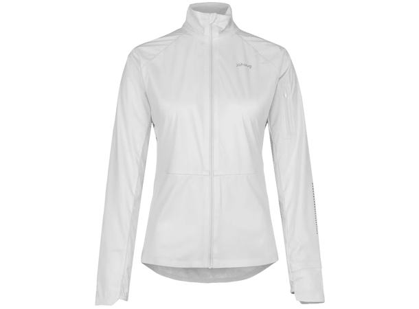 Johaug Dame Discipline Jakke 2.0 L Superlett og teknisk løpejakke, white 