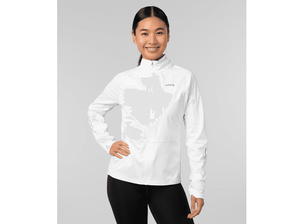 Johaug Dame Discipline Jakke 2.0 L Superlett og teknisk løpejakke, white 