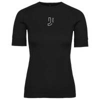 Johaug Dame Lithe Tech Ull Trøye L En feminin, sporty t-skjorte i ull TBLCK