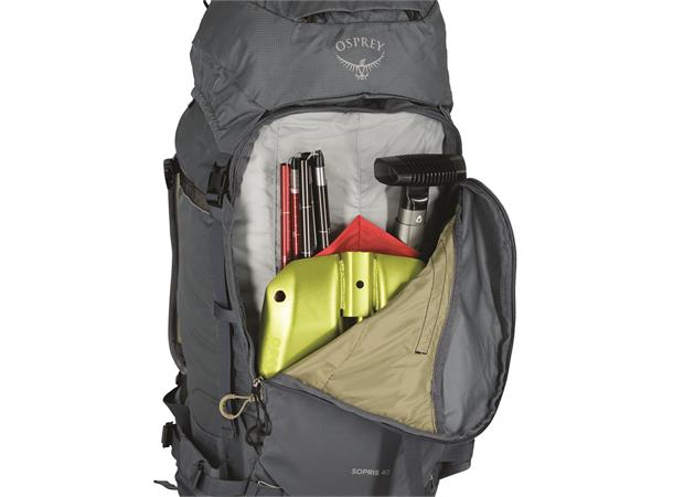 Osprey Sopris 40 Tungsten Grey O/S Skisekk for skikjøring/topptur til dame