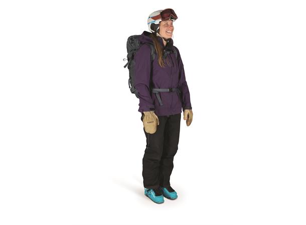 Osprey Sopris 40 Tungsten Grey O/S Skisekk for skikjøring/topptur til dame