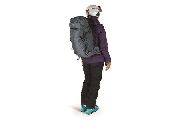 Osprey Sopris 40 Tungsten Grey O/S Skisekk for skikjøring/topptur til dame