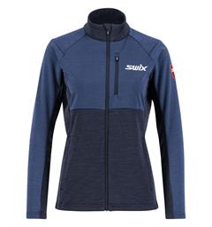 Swix Dame Infinity Midlayer Jakke Allsidig mellomlag - Lake Blue