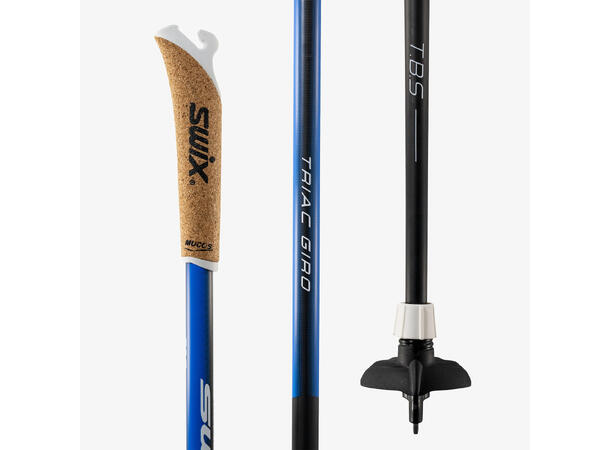 Swix Skistav Triac Giro CRX  167,5 cm Racingstav med lav vekt og god stivhet 