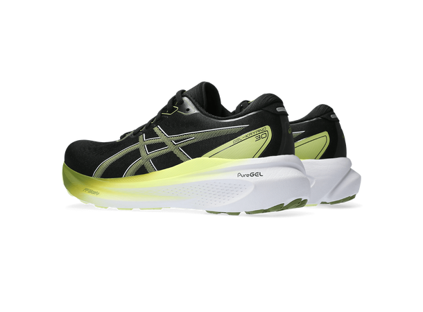 Asics Herre Løpesko Gel-Kayano 30 41,5 Populær pronasjonssko Black/Glow Yellow