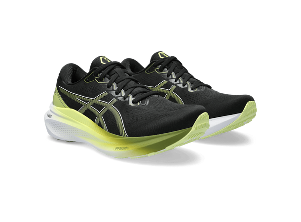 Asics Herre Løpesko Gel-Kayano 30 41,5 Populær pronasjonssko Black/Glow Yellow