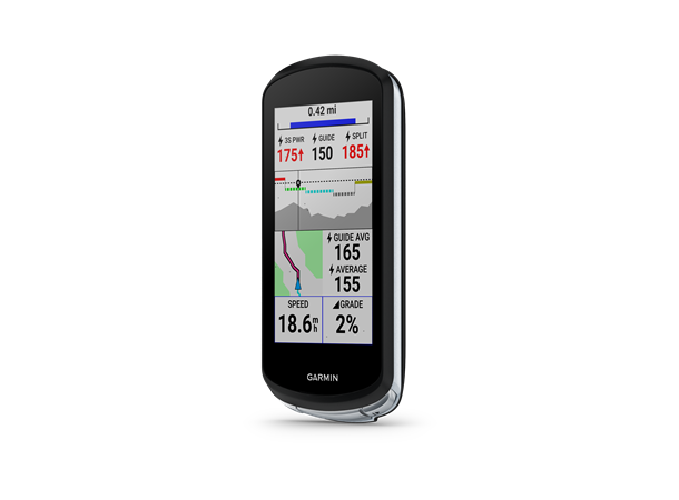 Garmin Edge 1040 Solar Sykkelcomputer Smart GPS Sykkelcomputer - Kun Enhet