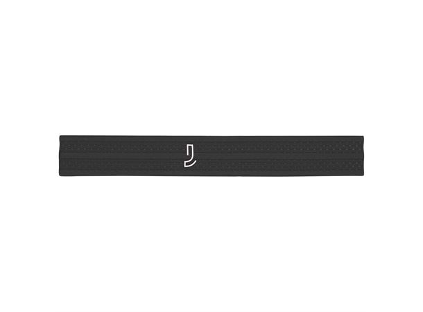 Johaug Hairband Wide Bredt hårbånd til trening Black 